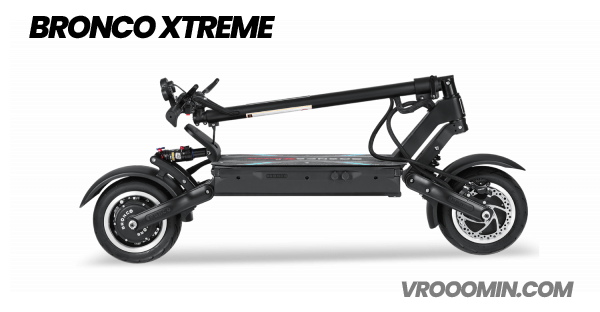 Bronco Xtreme 11 Electric Scooter Folded