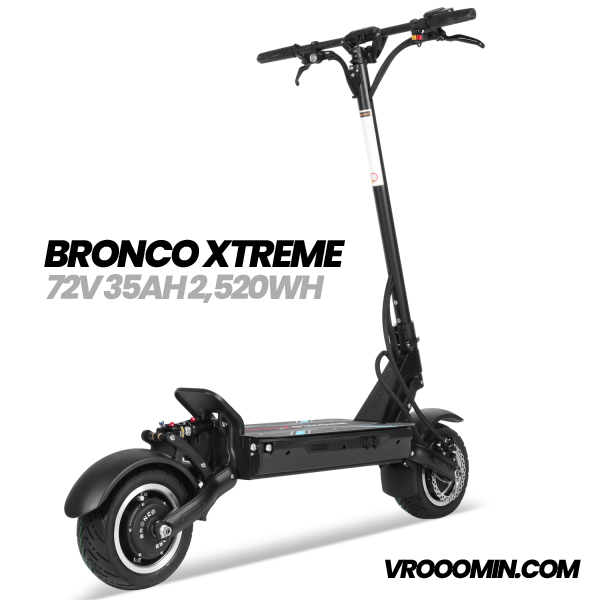 Bronco Xtreme 11 Electric Scooter Rear View