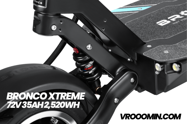 Bronco Xtreme 11 Electric Scooter Spring Front View