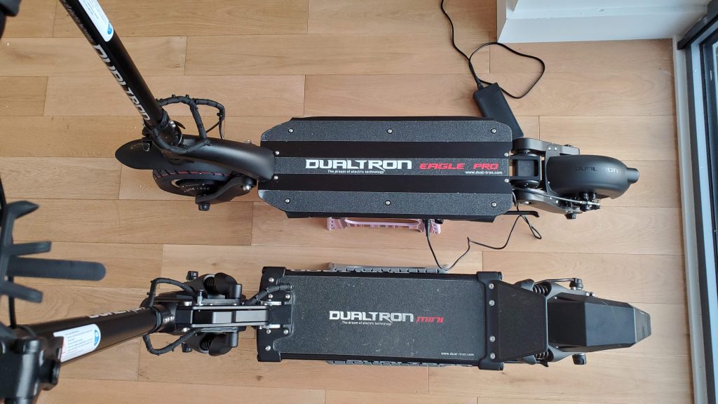 Dualtron Mini and Dualtron Eagle Pro