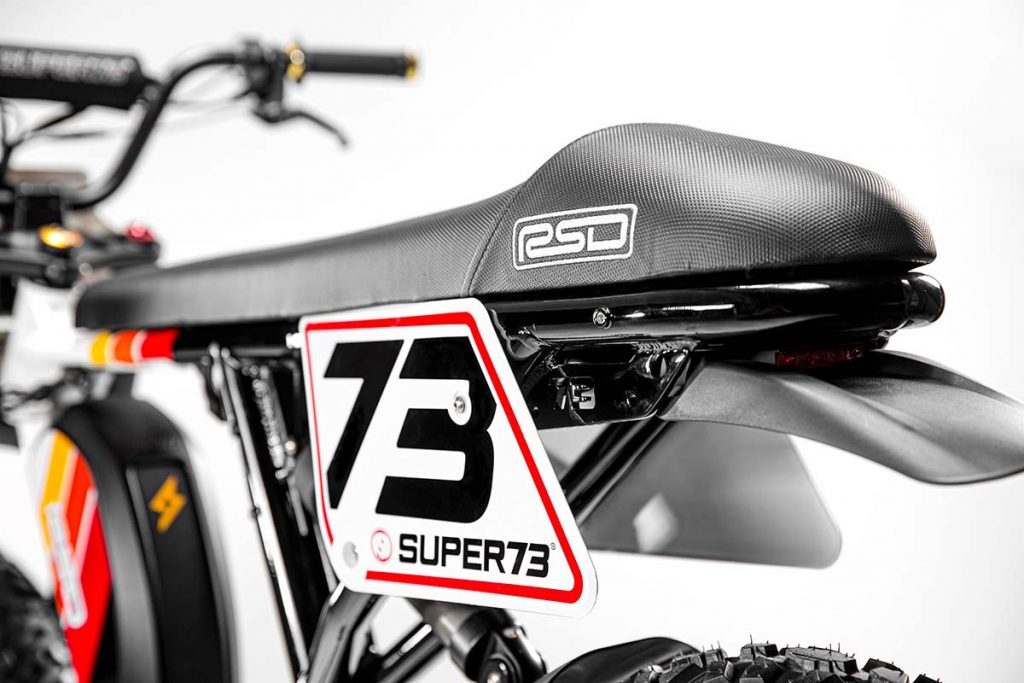 RSD X SUPER73-RX MALIBU Electric Motor bike - Seat