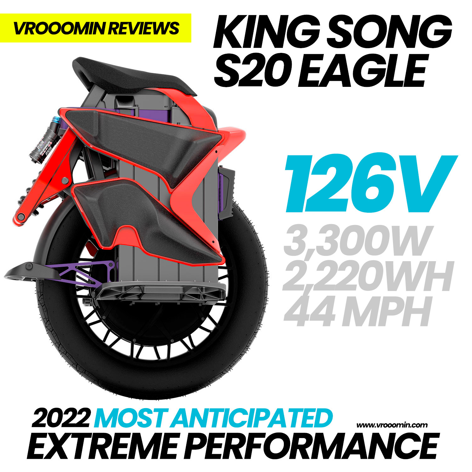 King Song S20 Eagle Electric Unicycle