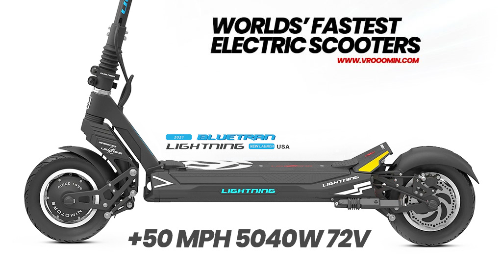 72V Bluetran Lightning Electric Scooter