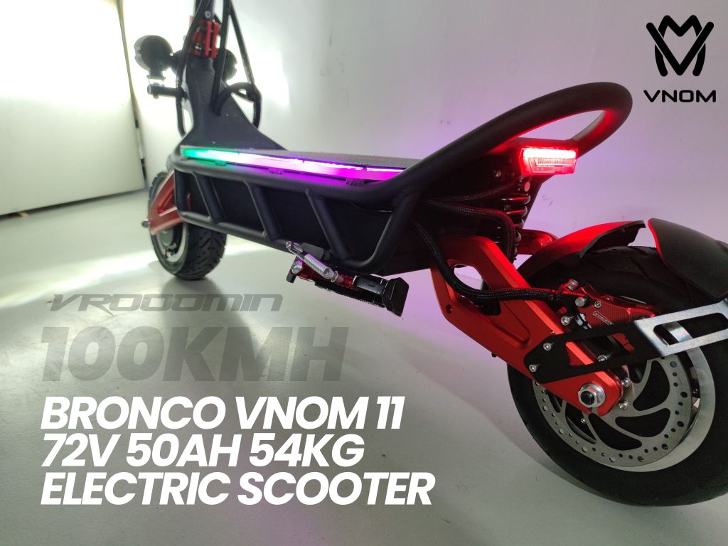 72V Bronco VNOM Electric Scooter - Rear