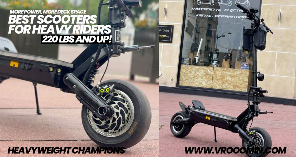 Electric Scooters for Heavy Riders - Bronco Xtreme