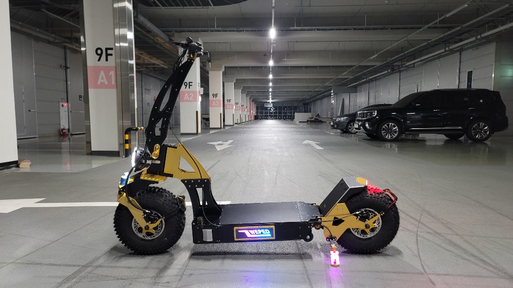 WEPED Dark Knight Electric Scooter Side