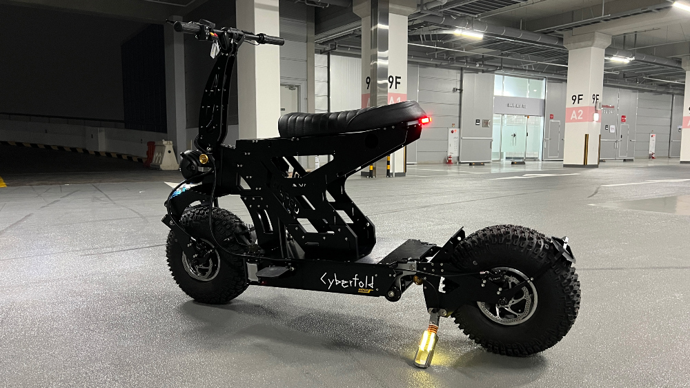 WEPED Dark Knight Seated Electric Scooter Back