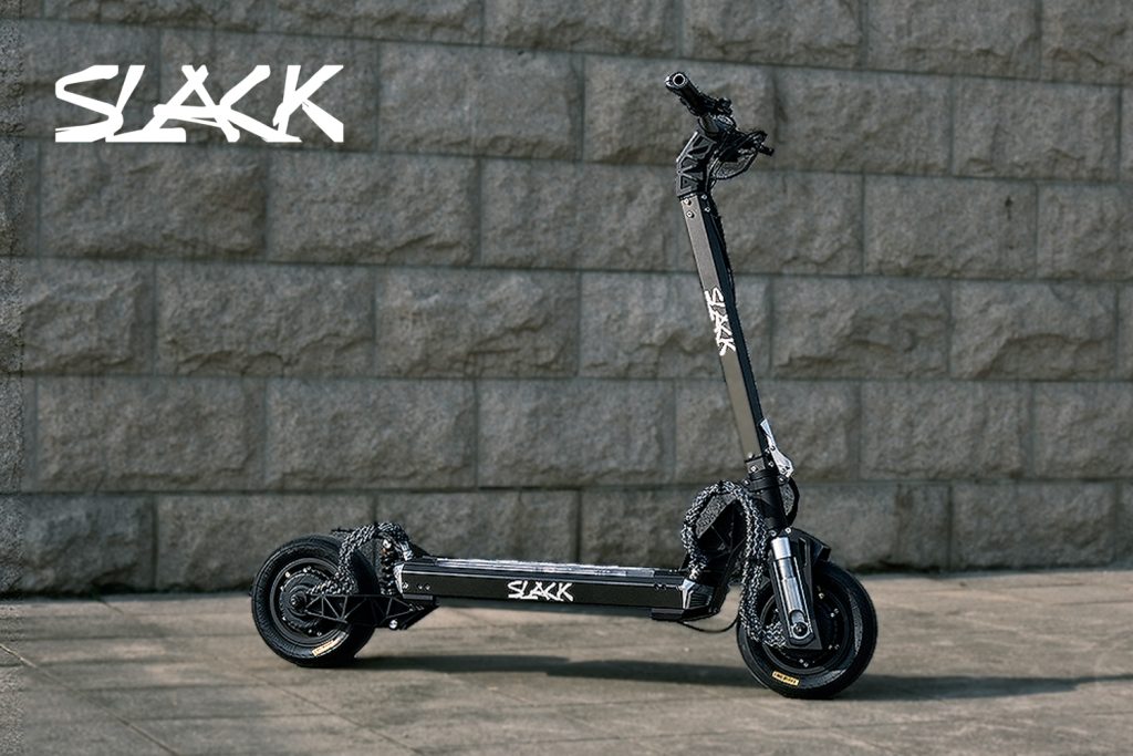 SLACK CORE Extreme Performance Electric Scooter - Side
