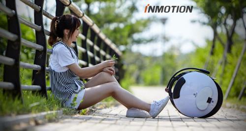 Inmotion Electric Unicycle Commuting